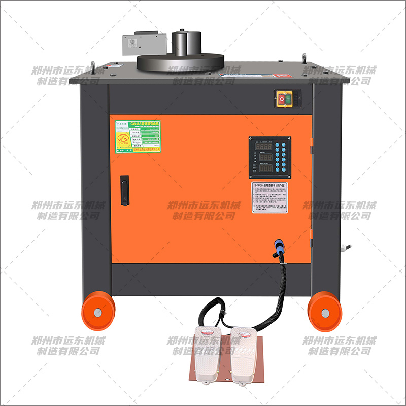 GF45型数控钢筋弯箍机(图1) GF45型数控钢筋弯箍机(图1)