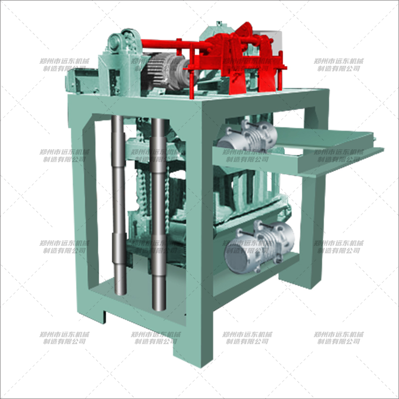 4-35B型小型空心砖机(图2) 4-35B型小型空心砖机(图2)