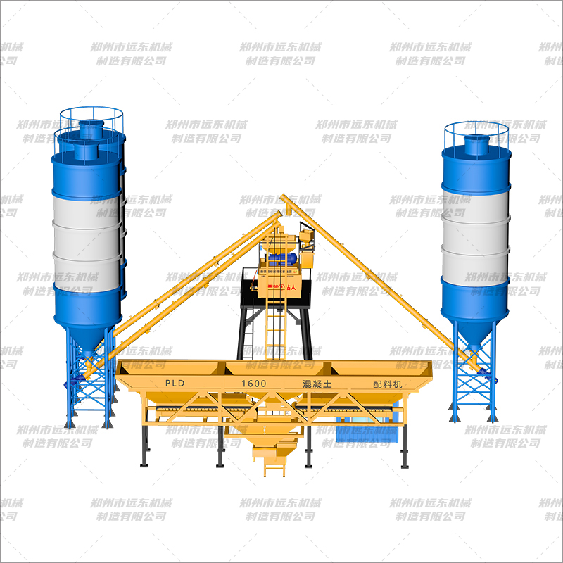 HZS35(750+3仓)混凝土搅拌站(图5) HZS35(750+3仓)混凝土搅拌站(图5)