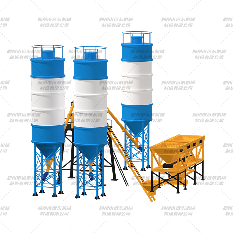 HZS35简易站(750+2仓)(图3) HZS35简易站(750+2仓)(图3)