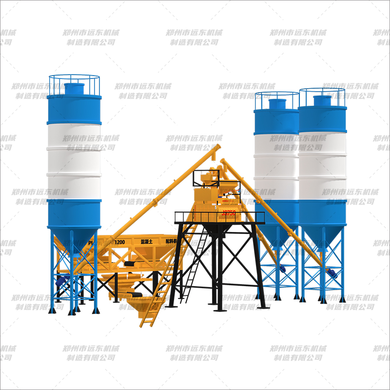 HZS35简易站(750+2仓)(图1) HZS35简易站(750+2仓)(图1)