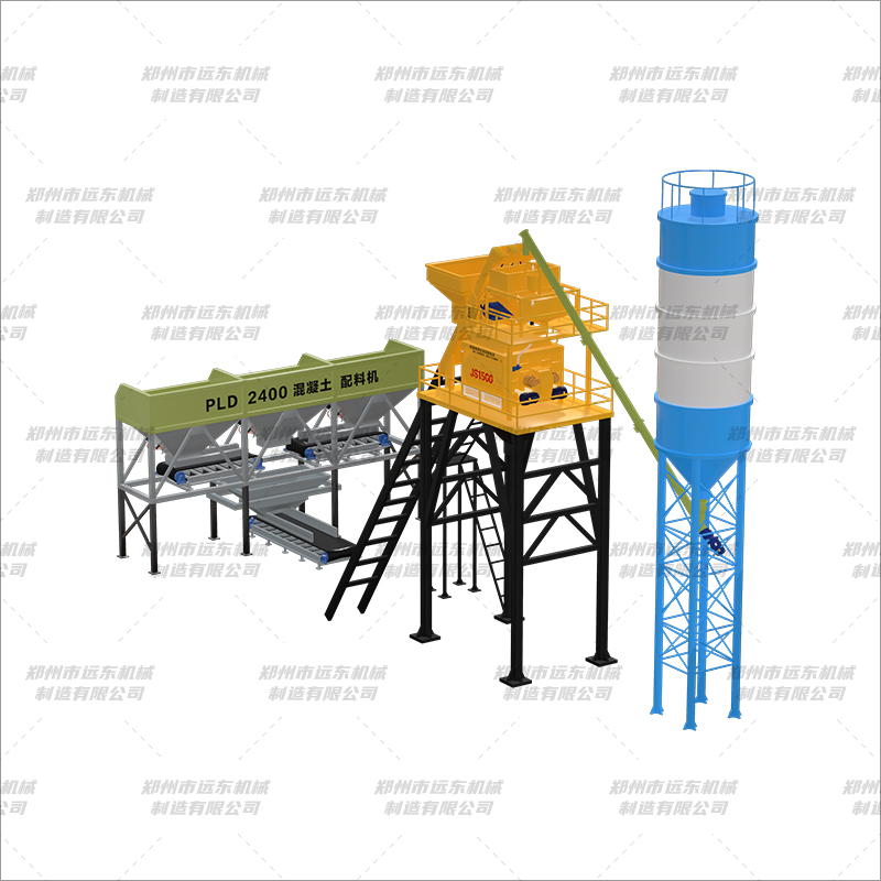 HZS75简易站(1500+3仓)(图2) HZS75简易站(1500+3仓)(图2)