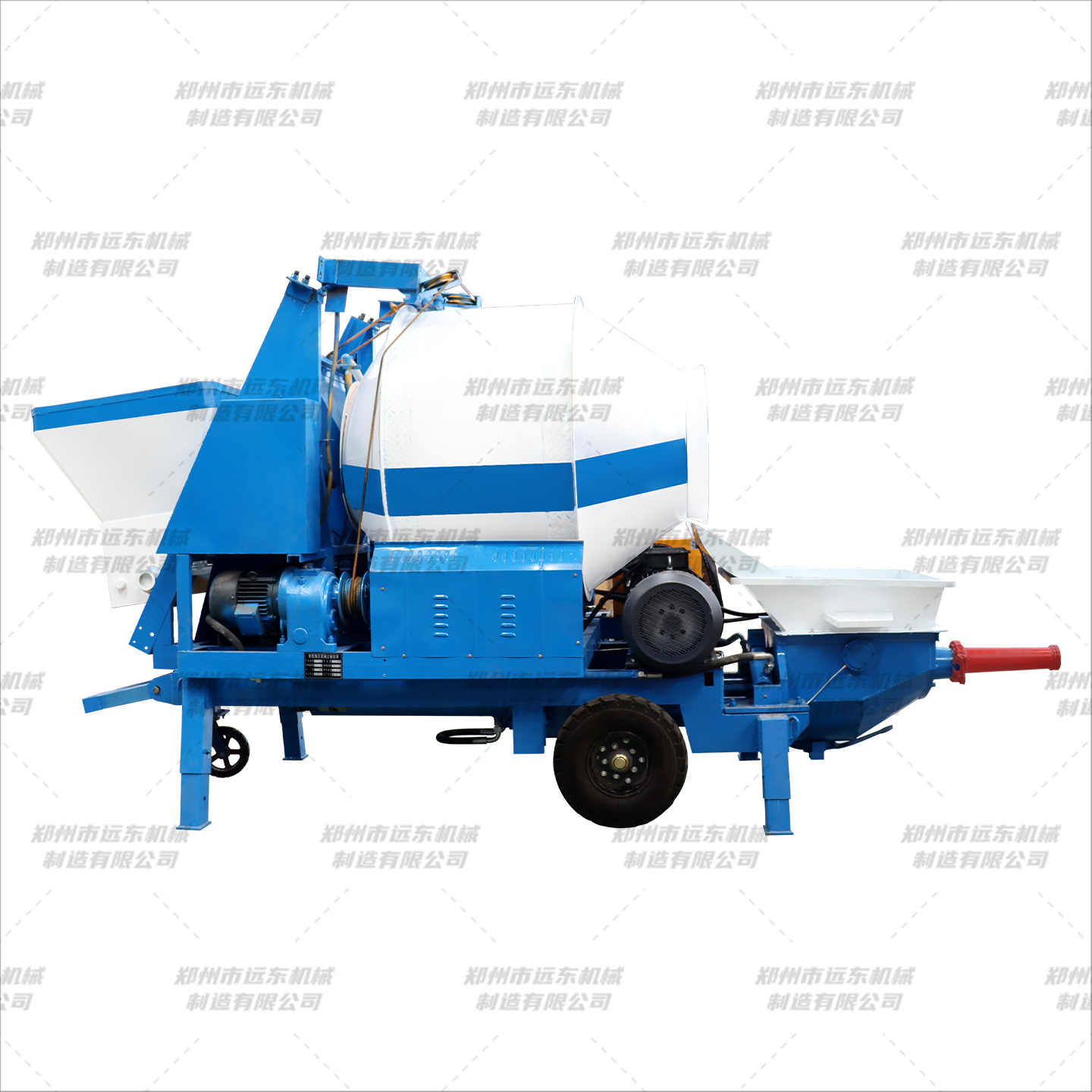 混凝土搅拌输送一体机(图3)